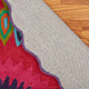 Pink Peacock Indoor Area Rug, 3' Round