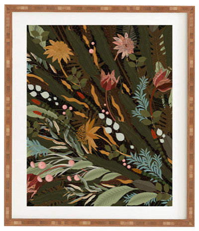 Iveta Abolina Biophilia Desiree Framed Wall Art, 14x16.5"