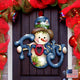 Frosty On Door Hanger