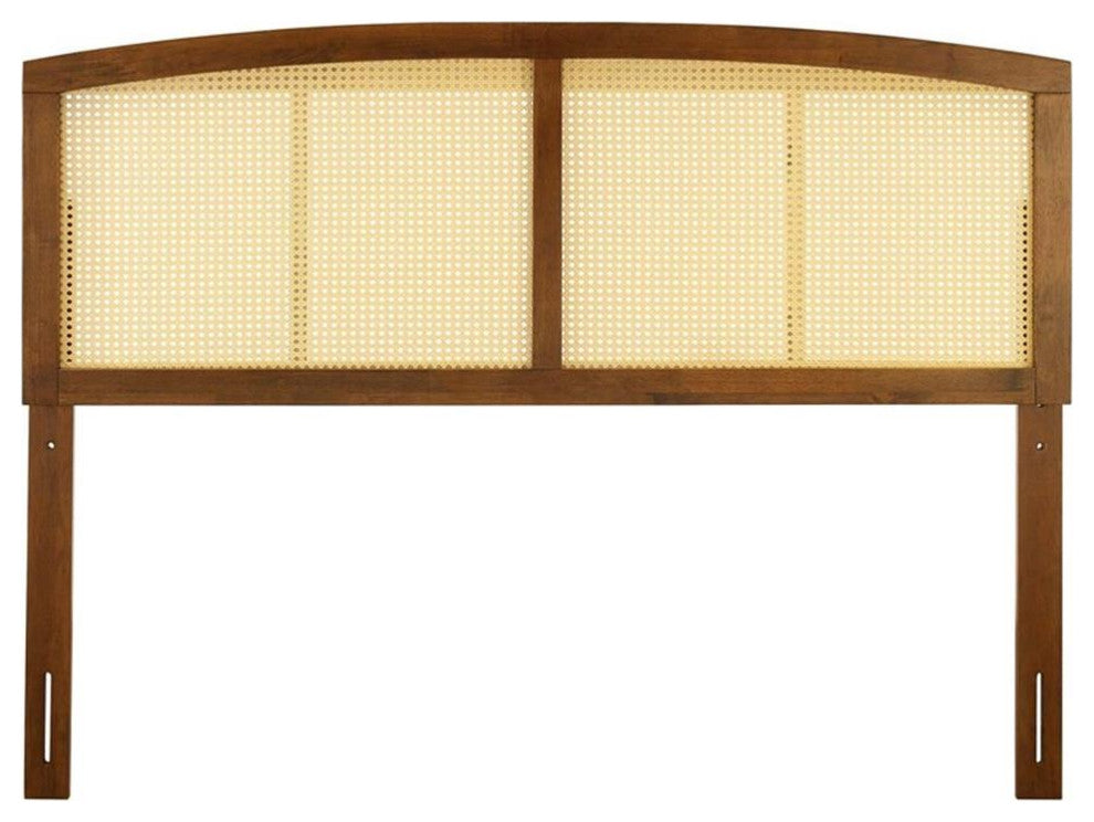 Halcyon Cane Full Headboard Walnut