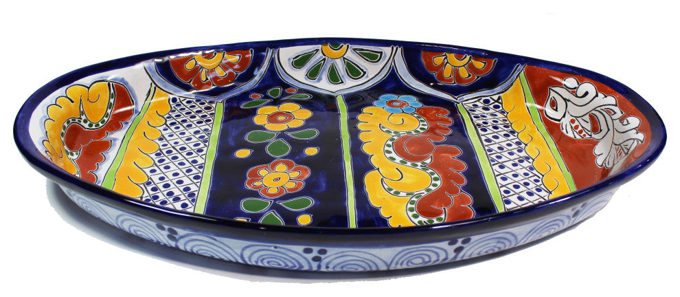 Oval Serving Platter, 17.50"x10', D