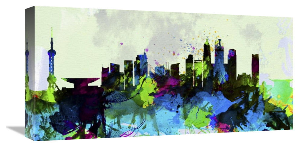 "Shanghai City Skyline" Fine Art Print