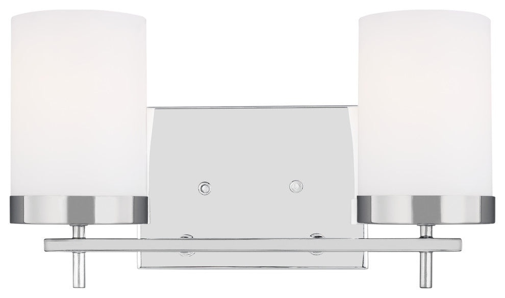 Zire 2-Light Bath, Chrome