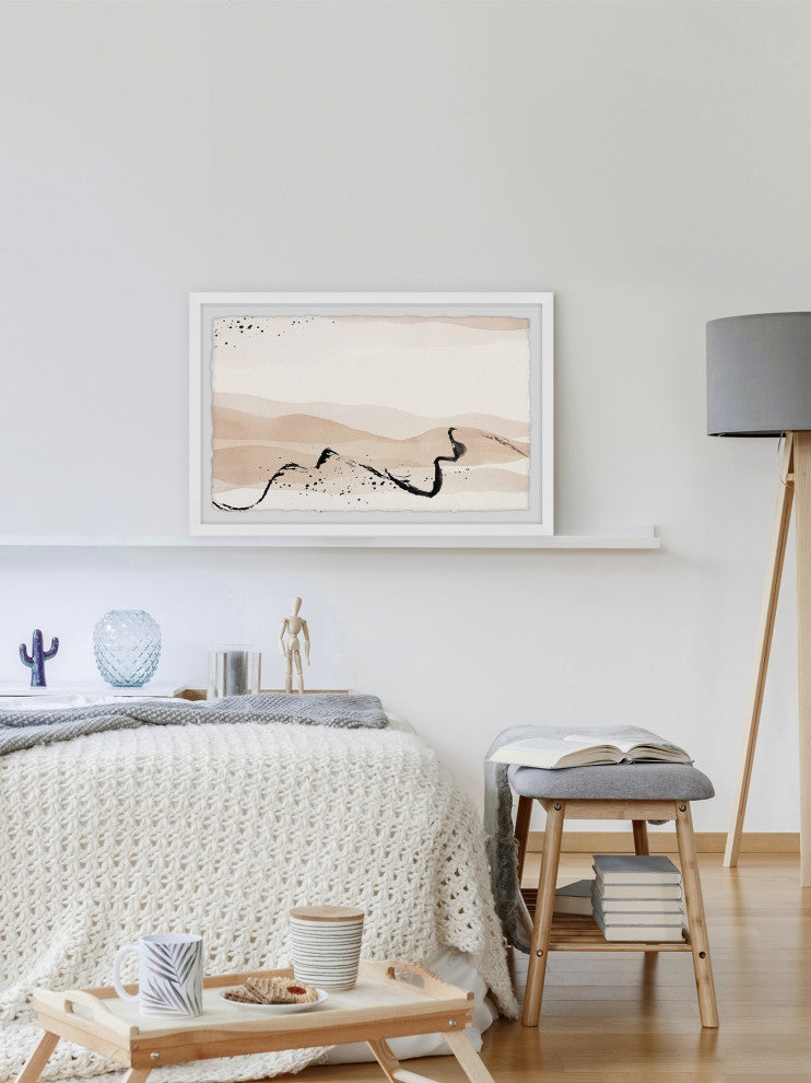 "Road Not Taken" Framed Painting Print, 24x16