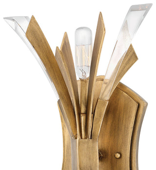 Fredrick Ramond Vida Medium Two Light Sconce, Burnished Gold