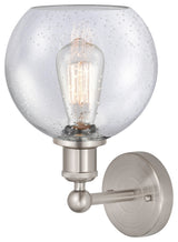 Athens 1-Light 8" Sconce, Satin Nickel, Seedy