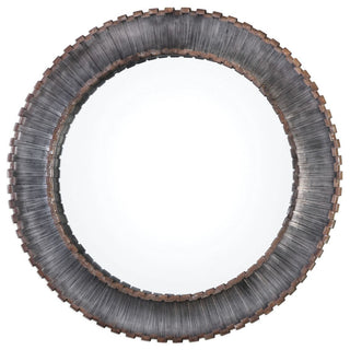 Uttermost Tanaina Silver Round Mirror
