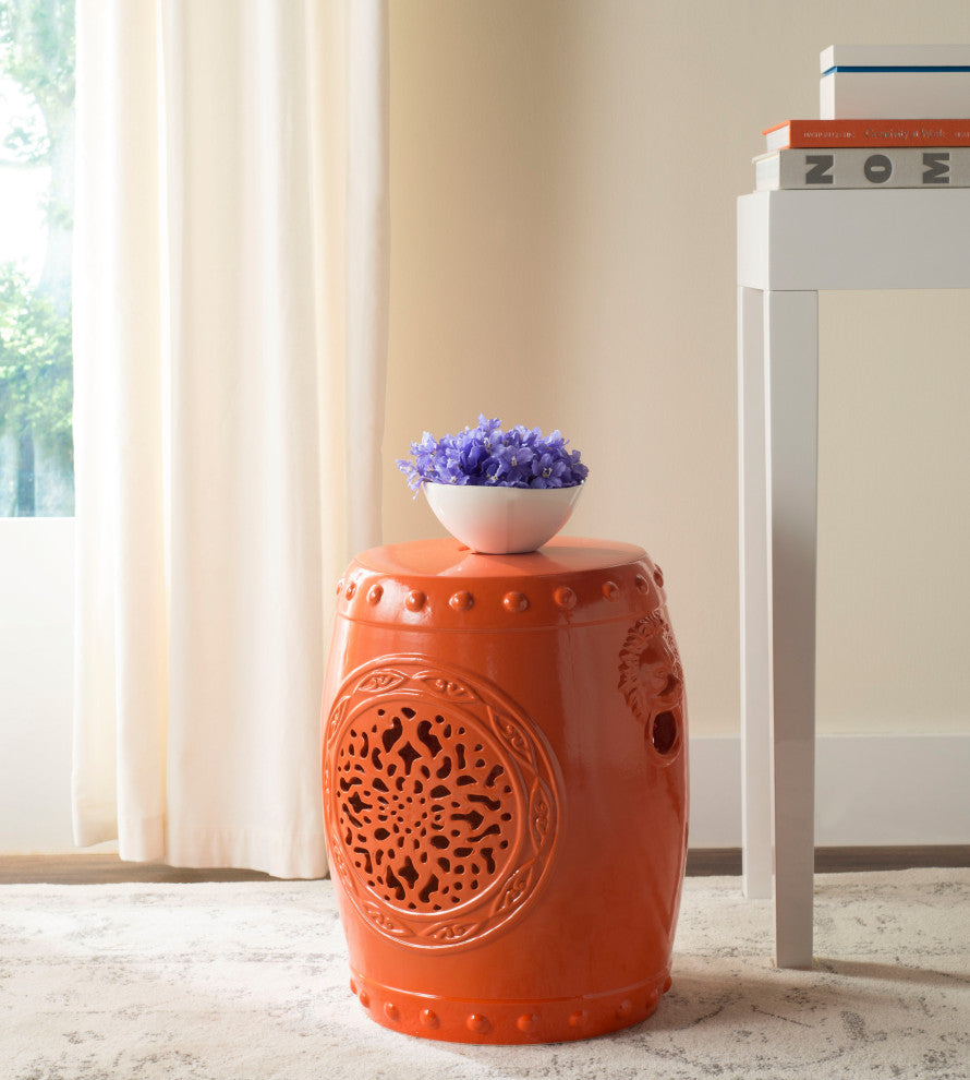 Safavieh Flower Drum Garden Stool