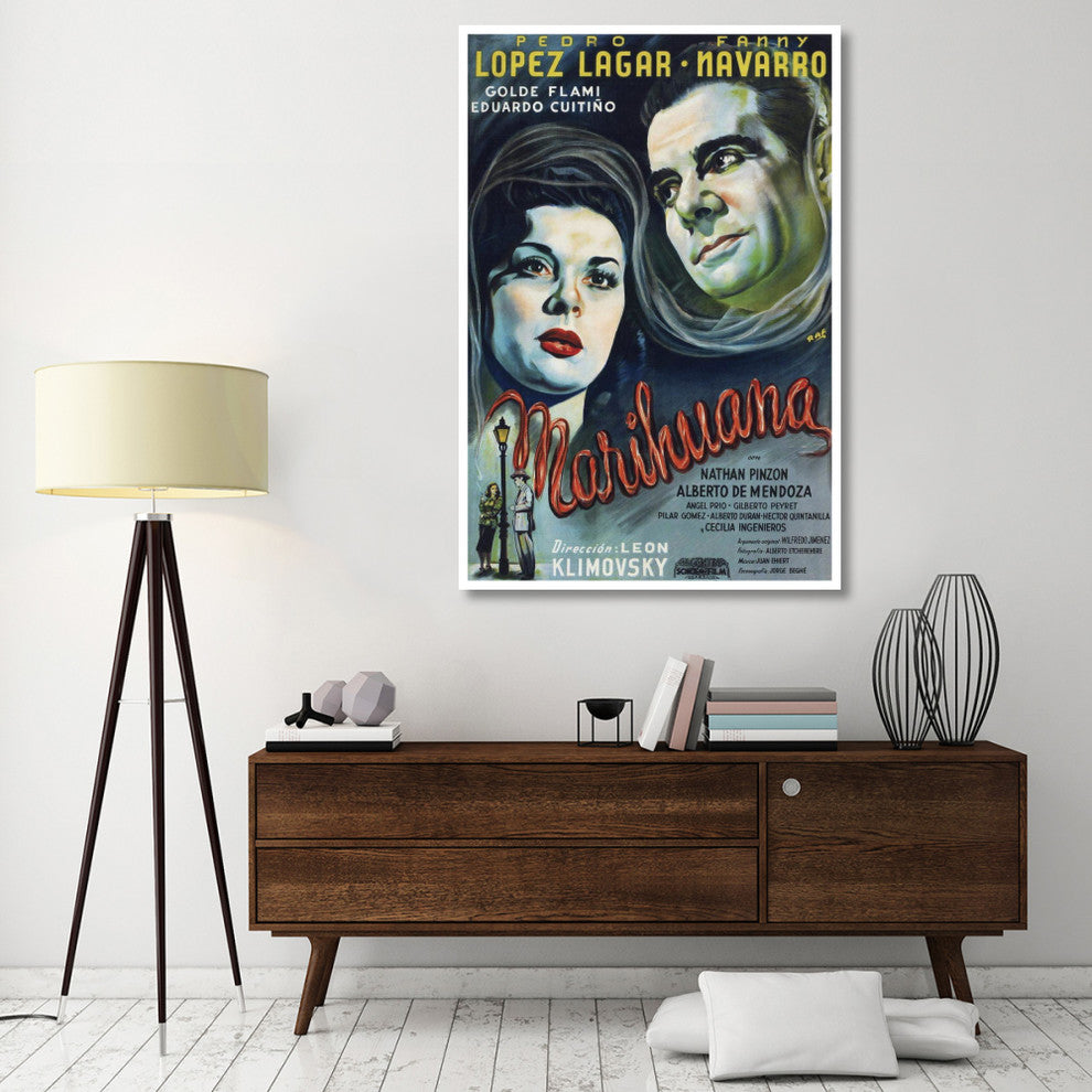 "Vintage Vices: Marihuana" Digital Paper Print by Vintage Vices, 42"x62"
