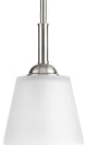 Arden 1-Light Mini-Pendant, Brushed Nickel
