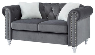 Raisa Loveseat, Gray