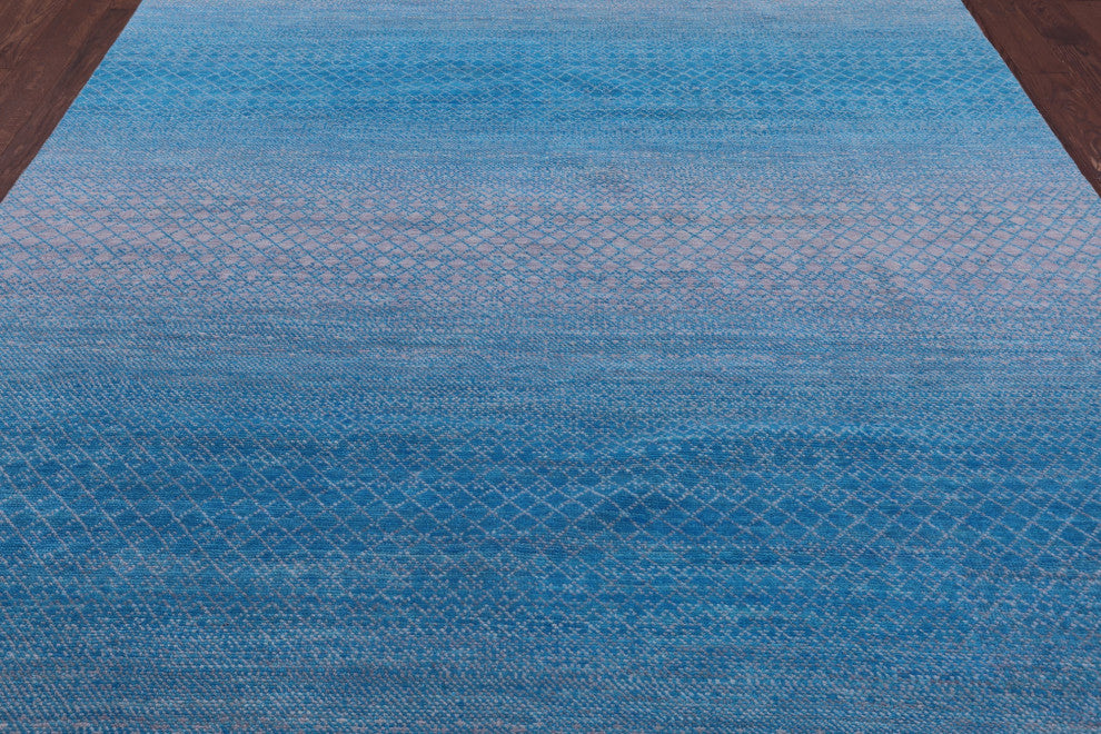 Savannah Grass Handmade Wool Rug 8' 0" X 10' 2" - Q13237