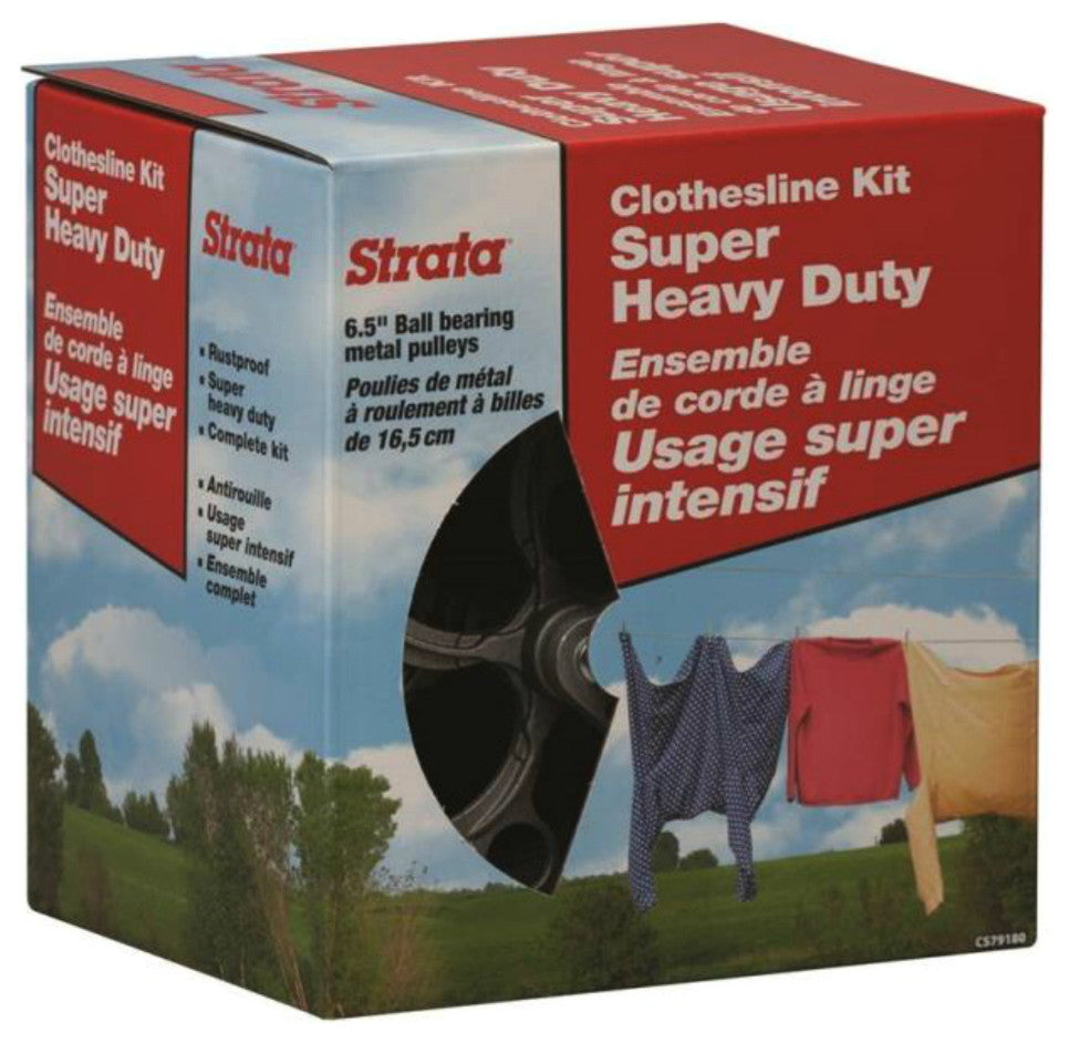 Ben-Mor Strata Super Heavy Duty Clothesline Kit, 150'