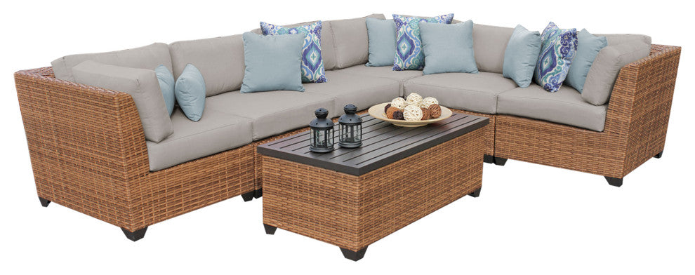 Laguna 7 Piece Outdoor Wicker Patio Furniture Set 07b