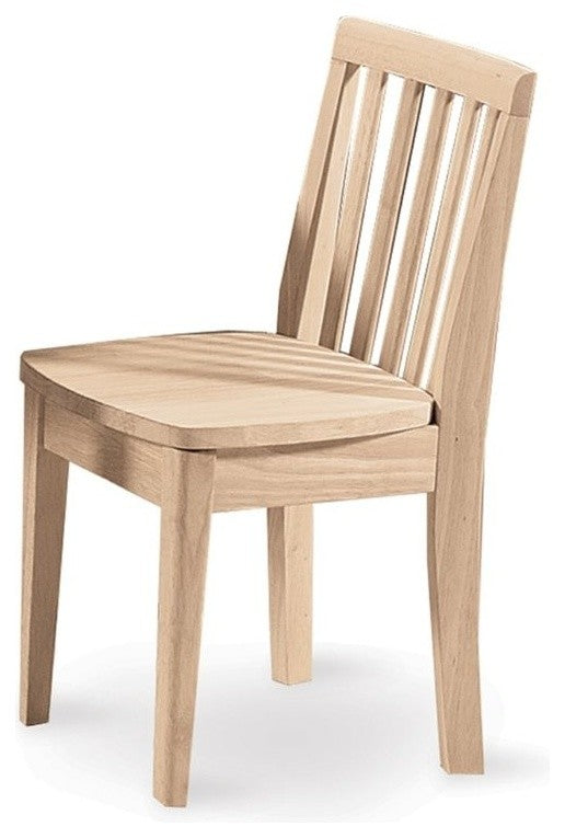 International Concepts Unfinished Mission Kids Chair (Set of 2)