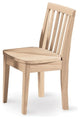 International Concepts Unfinished Mission Kids Chair (Set of 2)