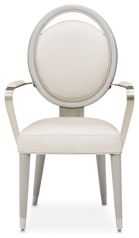 Eclipse Dining Arm Chair, Set of 2 - Moonlight Gray