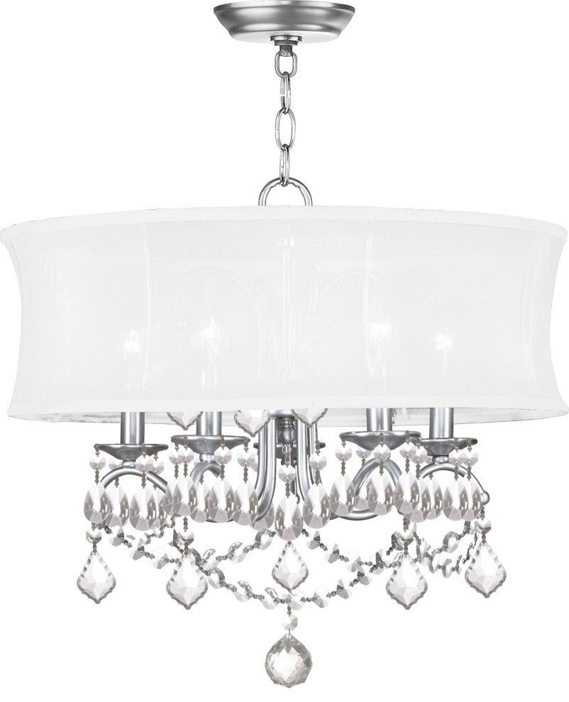 Livex Lighting 3 Light Bn Chain Hang/ceiling Mount - 6303-91