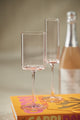 Foligno Wine Glasses, Set of 6, Light Pink
