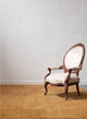 Coral design handmade rug in Virgin Wool in Camel color 9x12 ft.