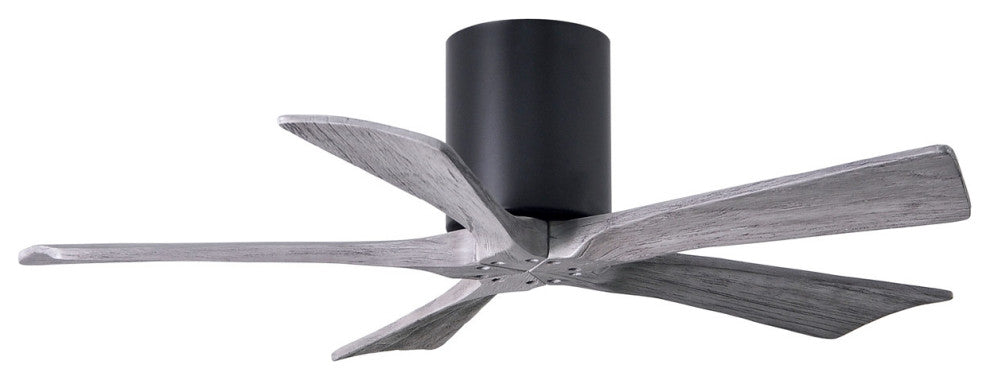 Matthews Fan, Irene-5H Ceiling Fan, Matte Black, 42", Barn Wood