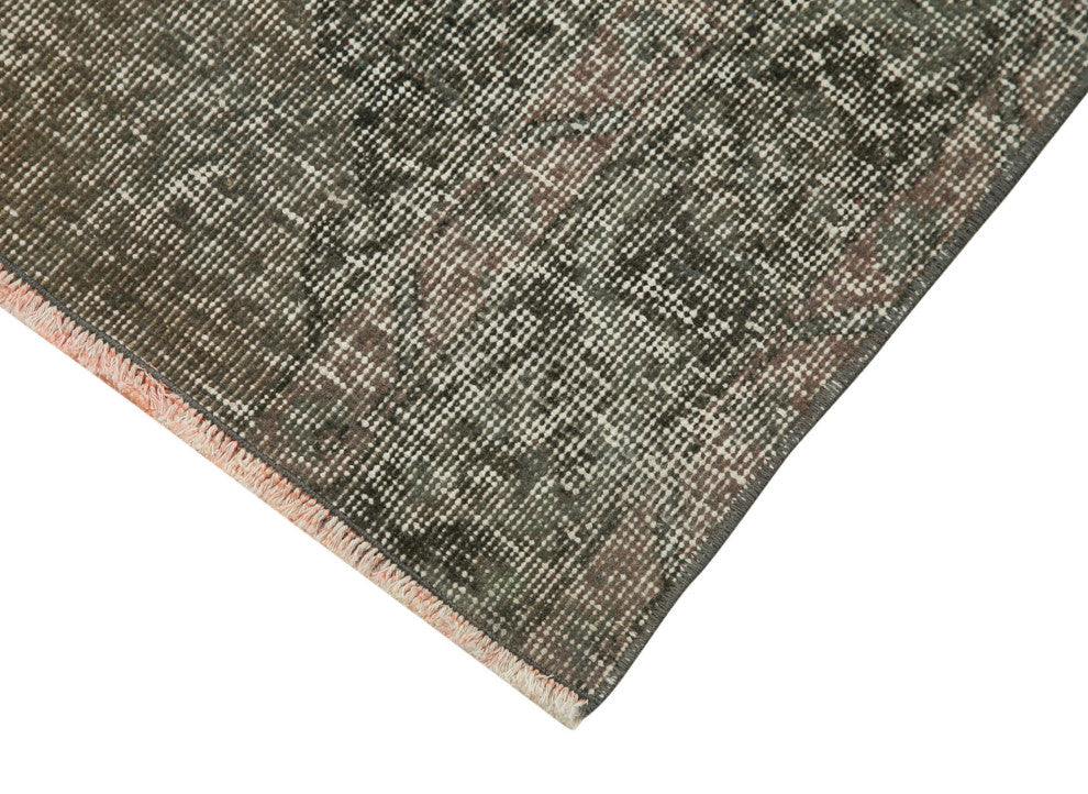 Rug N Carpet - Handwoven Turkish 2' 4" x 9' 7" Over-dyed Floor Runner Rug