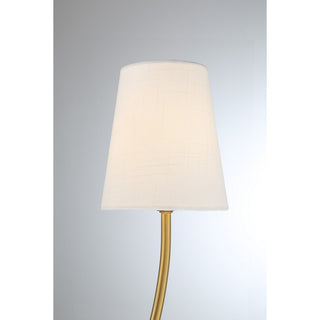 Barclay 2-Light Wall Sconce, Warm Brass