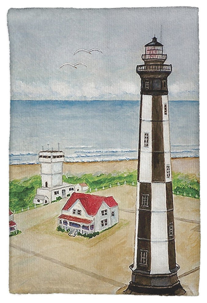 Cape Henry Lighthouse Kitchen Towel - Two Sets of Two (4 Total)