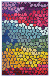 Rug Unique Loom Estrella Multi Rectangular 3' 3 x 5' 3
