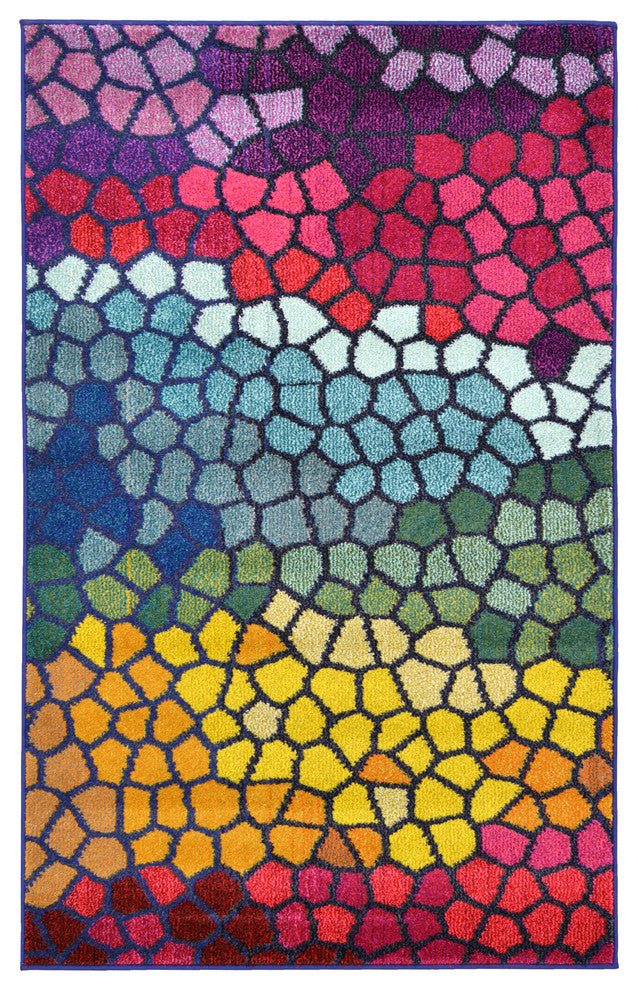 Rug Unique Loom Estrella Multi Rectangular 3' 3 x 5' 3