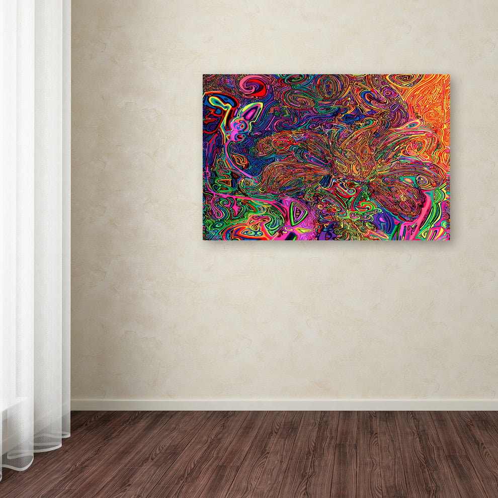 Josh Byer 'Lily Garden In Stanley Park' Canvas Art, 14x19