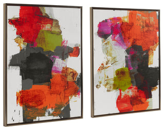 Uttermost Tried And True Framed Abstract Art, Set of 2