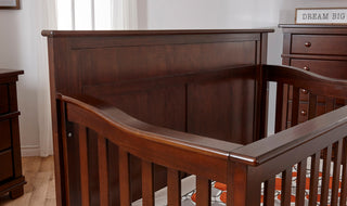 Pali Design Napoli Forever Flat Top Crib, Mocacchino