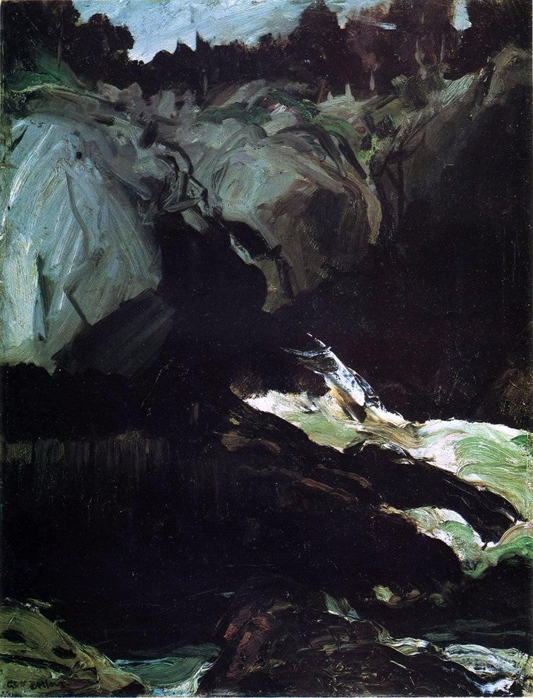 George Wesley Bellows Gorge and Sea Wall Decal