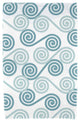 Rip Curl, Geometric Print Beach Towel, Aqua