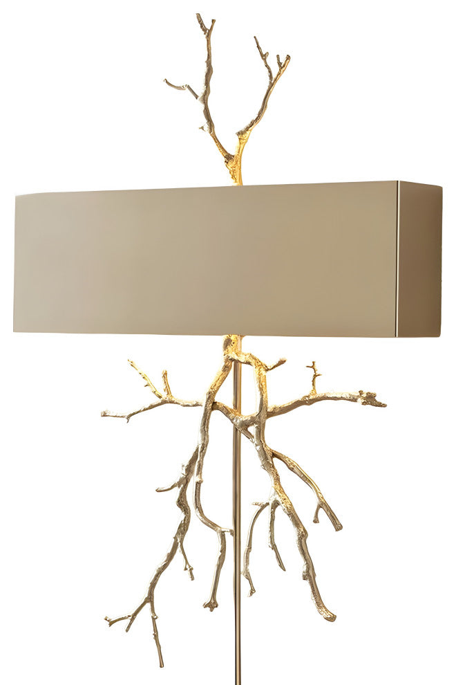 Creative LED Wall Lamp in Forest Style, Living Room, Bedroom, Golden, Cool Light