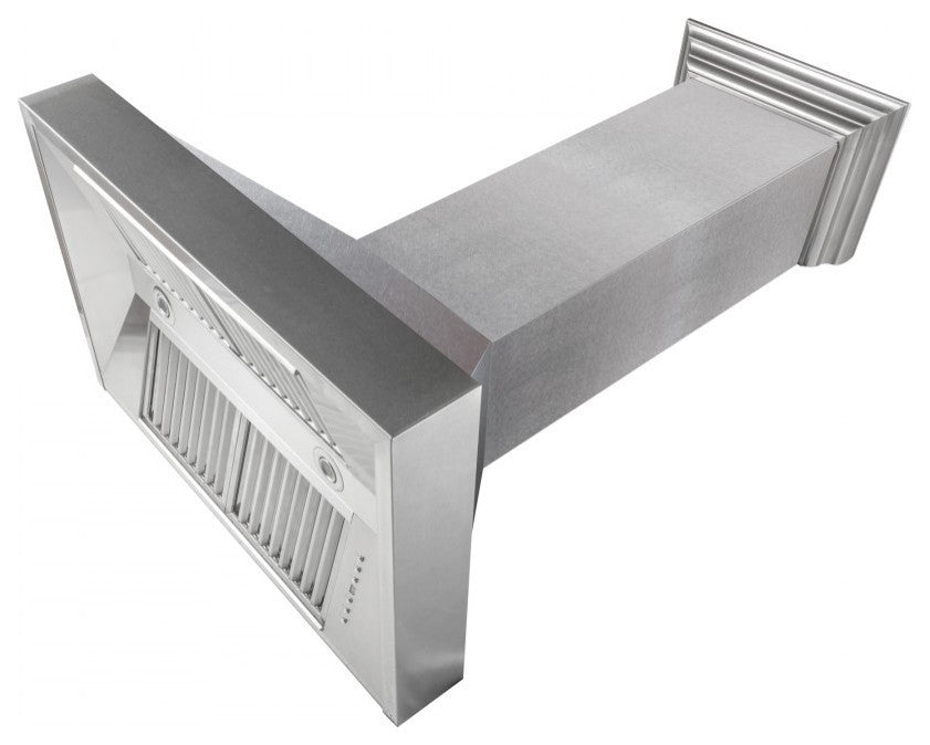 DuraSnow Stainless Steel Range Hood with DuraSnow Shell