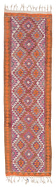Vintage Turkish Kilim Runner 3' x 10' 4", 36 in. x 124 in.