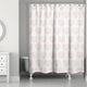 Tiny Pink Hearts 71x74 Shower Curtain