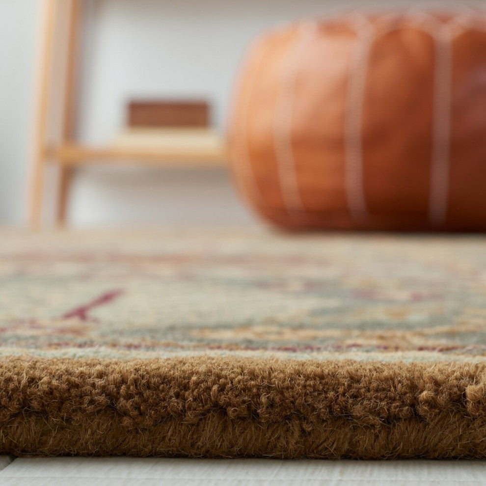 Safavieh Antiquities At613A Rug, Light Blue/Gold, 9'6" X 13'6"