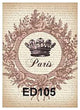 Paisley Mini Canvas, Paris