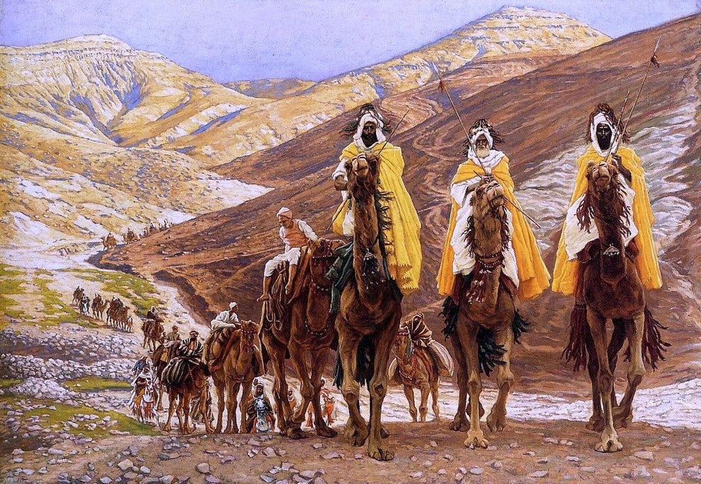James Tissot Journey of the Magi Wall Decal