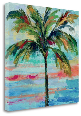 "California Palm II" By Silvia Vassileva, Giclee Print on Gallery Wrap Canvas