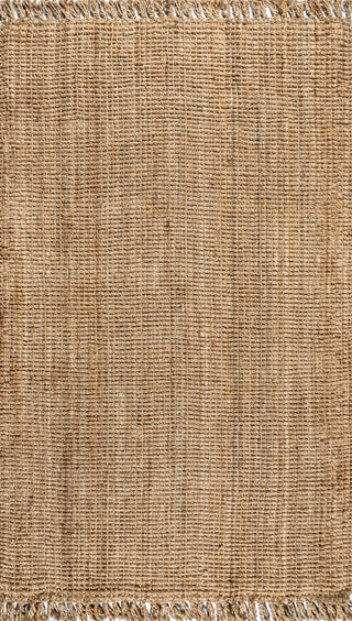 Para Hand Woven Area Rug, Natural, 4 X 6