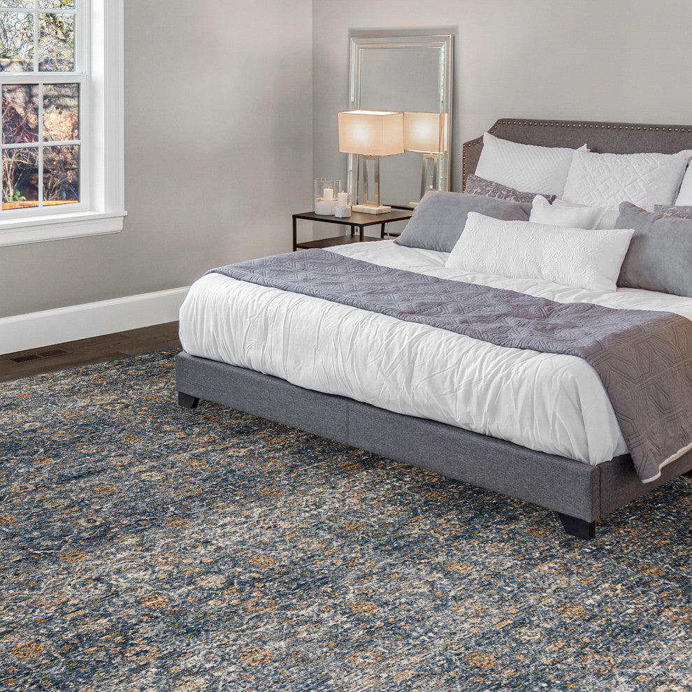 Yarra YA6 Navy 5' x 7'10" Rug
