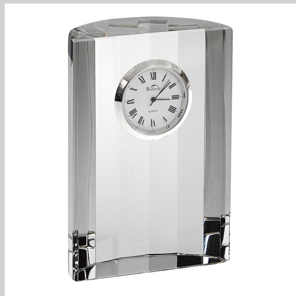 Half Moon Clock 4.5x3.5"