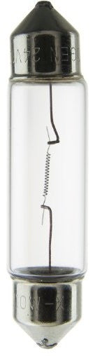 3 Watt T3.25 Xelogen, Festoon Base, Clear, 10 Pack
