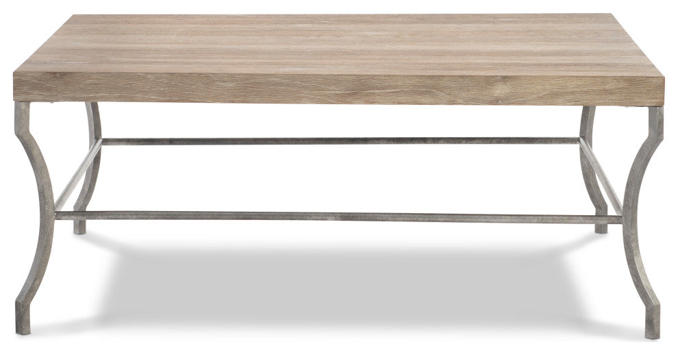 Bernhardt Tribeca Cocktail Table With Metal Legs