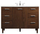 Elegant Decor Baldwin Bathroom Vanity Walnut