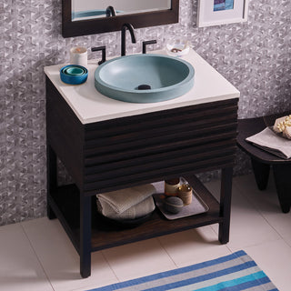 Winemaker 30" Vanity, Charred Oak